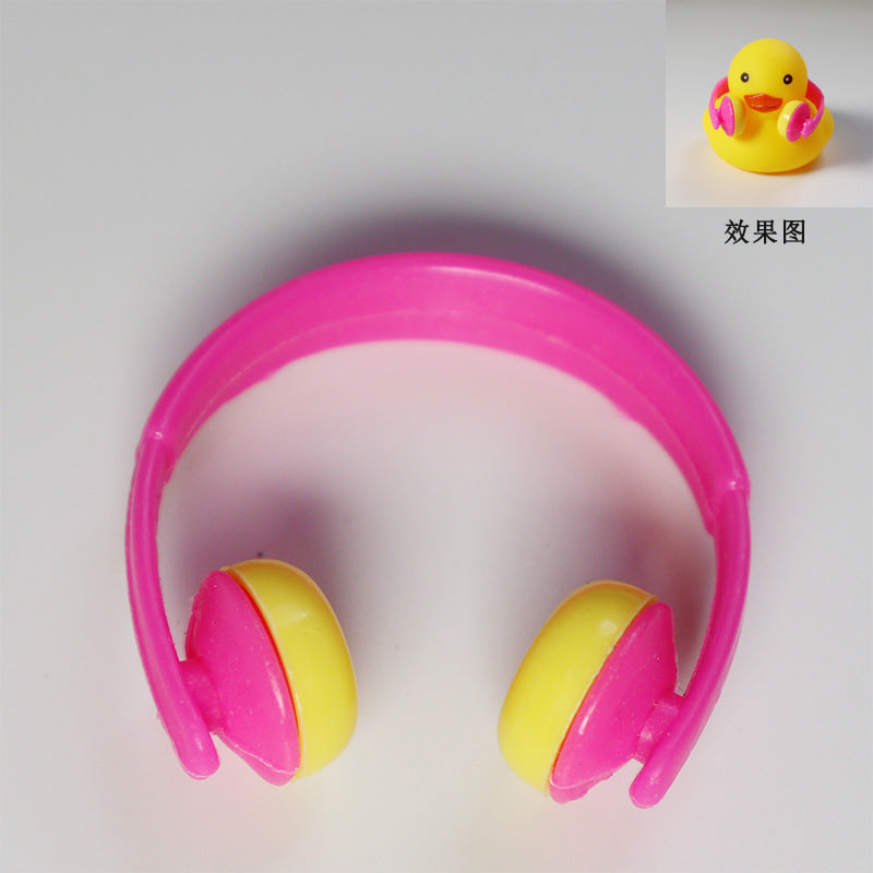 Wholesale 100pcs/pack small duck toy hat accessories